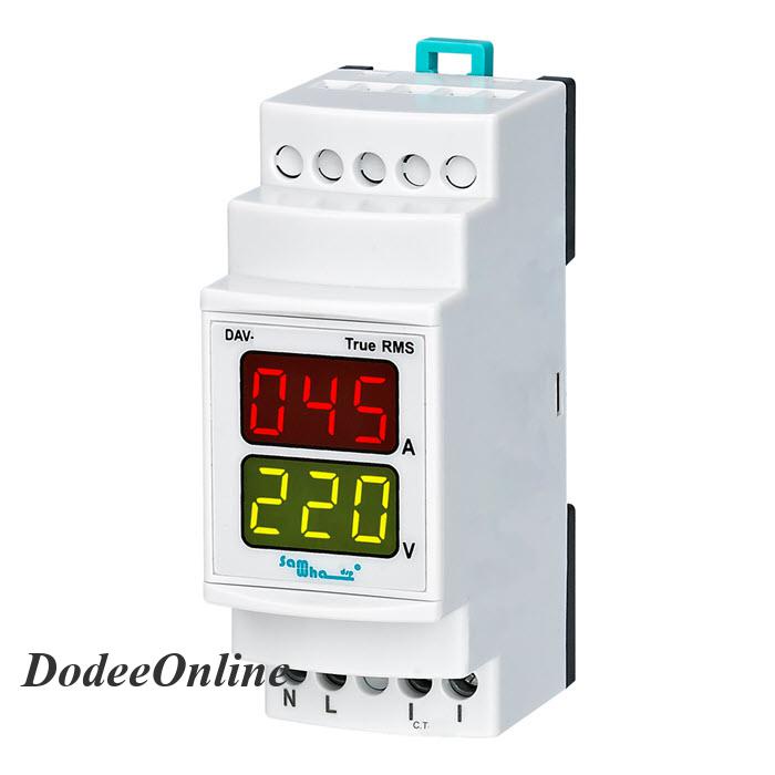 samwha-dsp-dav-63-professional-measuring-devices-ammeter-voltmeter-digital-panel-meter-dav-63