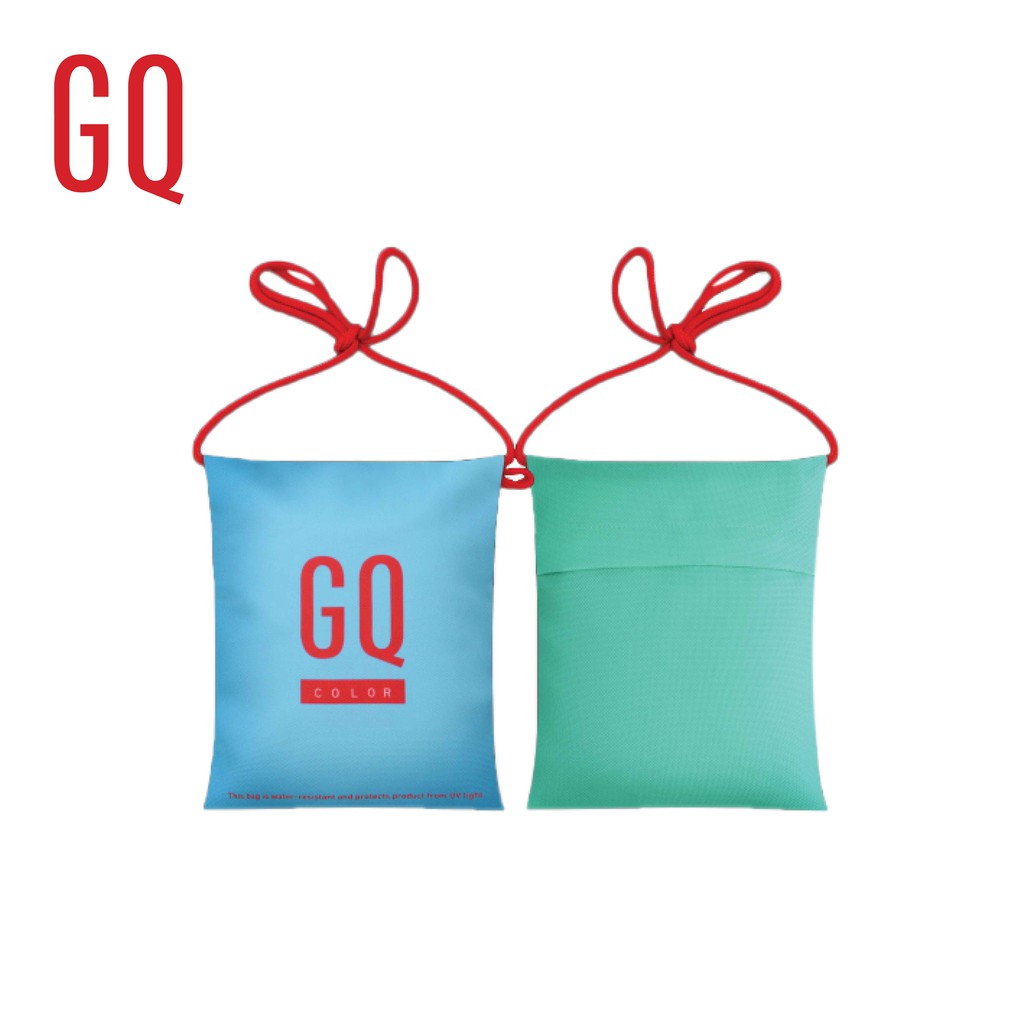 ภาพหน้าปกสินค้าGQ Bag กระเป๋าผ้าสะพายข้าง กันน้ำ กันUV Reusable Water-Resistant Eco Bag