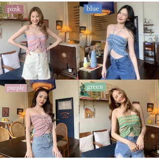 🔥ใส่โค้ด 3PCSOCT ลด 45.- บาท 3pcs.basket Tulip top🌸💖