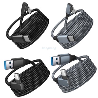 Bang สายเคเบิ้ล Vr Link Usb C ความเร็วสูง 2 ความเร็วสูง 5 เมตร / 16 ฟุต