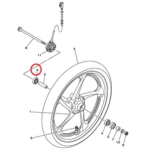 ลูกปืนล้อหน้า-แท้ศูนย์-nouvo-sx-yamaha-ยามาฮ่า-นูโว-เอสเอ็กซ์-bearing-ลูกปืน-93306-300x9