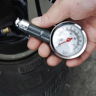 🚗พร้อมส่ง🚗ที่วัดลมยาง เกจวัดลมยาง Tire Gauge เกจวัดลมยาง เครืองวัดความดันลมยาง วัดลมกลม ของแท้ RHINO-7699