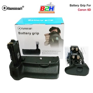 Battery Grip Shutter B รุ่น CANON 6D (BG-E13 Replacement)