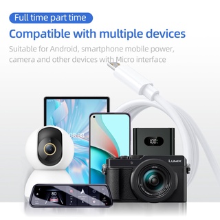 ภาพขนาดย่อของภาพหน้าปกสินค้าAnkndo 1 M/5 M/10 M สายชาร์จ Micro USB กล้องสายชาร์จโทรศัพท์มือถือสายชาร์จ, สำหรับโทรศัพท์ Android/360 Xiaobai ใจกว้างกล้องสมาร์ท จากร้าน ankndo.th บน Shopee ภาพที่ 8