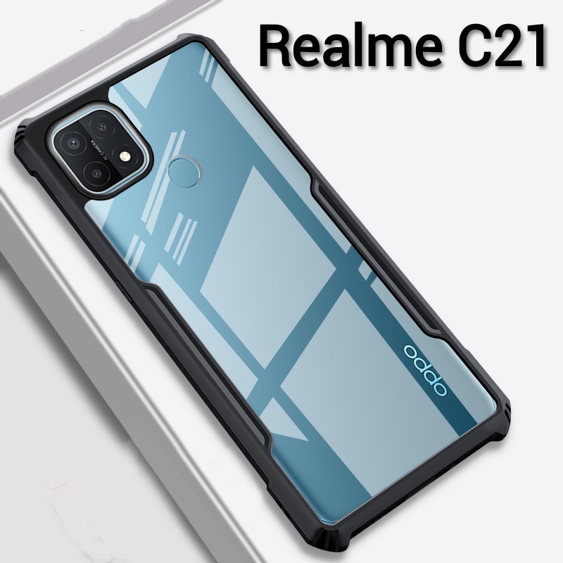 รูปภาพของRealme Narzo 50i(พร้อมส่งในไทย)เคสกันกระแทกขอบสี​หลังใสRealme C11 2021/Realme8(4G)5G/Realme8Pro/Realme C20/C12/C21/C25ลองเช็คราคา