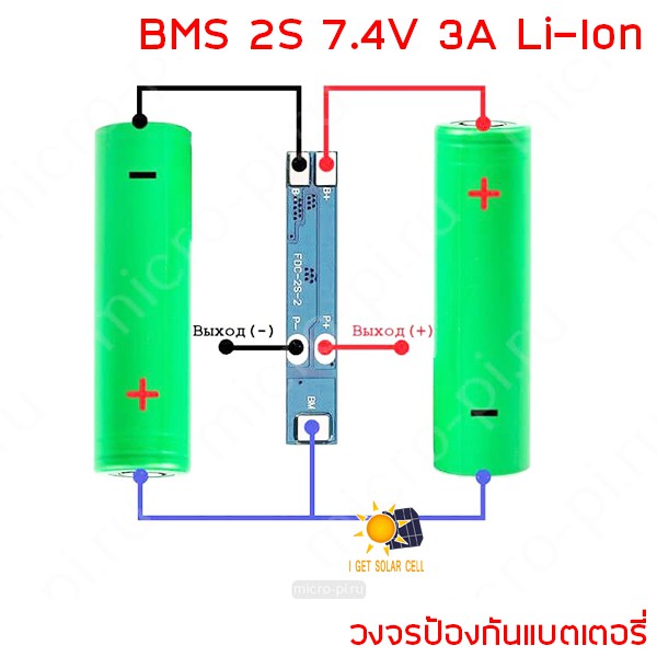 bms-18650-7-4v-ถึง-8-4v-bms-2s-7-4v-3a-3-7v-pcb-battery-protection-board-li-ion-ตัวควบคุมการชาร์จ-วงจรป้องกันแบตลิเธียม