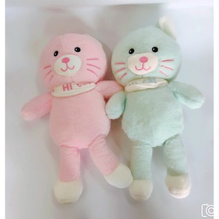 พร้อมส่ง ตุ๊กตาแมว ขนาด 45 ซม. แพ็ค 1 ตัวคละสี