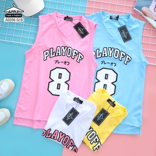 🏀 กล้าม เสื้อกล้าม เสื้อแขนกุด กล้ามกีฬา เสื้อบาส บาส สีพาสเทล NO.8