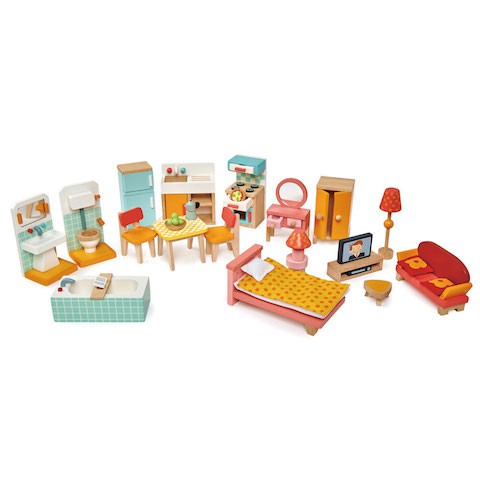 tender-leaf-toys-townhouse-furniture-set-ชุดเฟอร์นิเจอร์ทาวเฮ้าส์-firstkids-ของใช้เด็ก-ของเตรียมคลอด