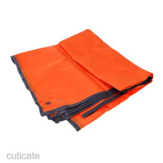 [CUTICATE] 2.1 x 1.5m Waterproof Ground Sheet Camping Tent Footprint with Anchor Holes