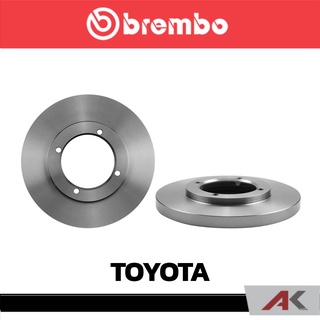 จานเบรก Brembo TOYOTA Avanza 1.3 1.5 ปี 2004-> หน้า เบรคเบรมโบ้ 08 A122 10