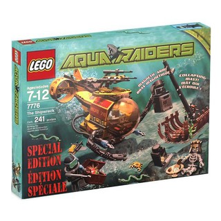 7776 : LEGO Aqua Raiders Aquaraiders The Shipwreck  (สินค้ากล่องไม่สวย ราคาพิเศษ)