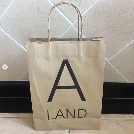 ถุงกระดาษ-แบรนด์-aland-ของแท้-ใบใหม่-มาจาก-shop-ที่สยาม-ร้านเราดามกระดาษแข็งอย่างดีค่ะ