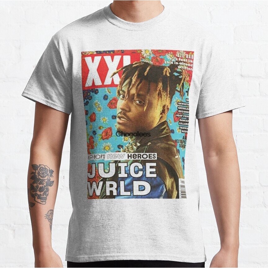 roundคอลูกเรือneckใหม่-เสื้อยืด-พิมพ์ลาย-x-juice-wrld-ekebdc81blbpch58-สําหรับผู้ชาย-4xl