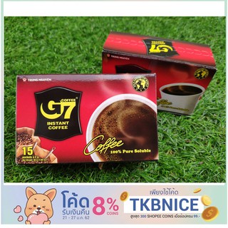 ภาพขนาดย่อของภาพหน้าปกสินค้าใหม่ที่สุด พร้อมส่ง  กาแฟเวียดนาม G7 Coffee กาแฟดำ ขนาด 1 กล่อง มี 15 ซอง ๆ ละ 2 กรัม จากร้าน phingkung บน Shopee ภาพที่ 3