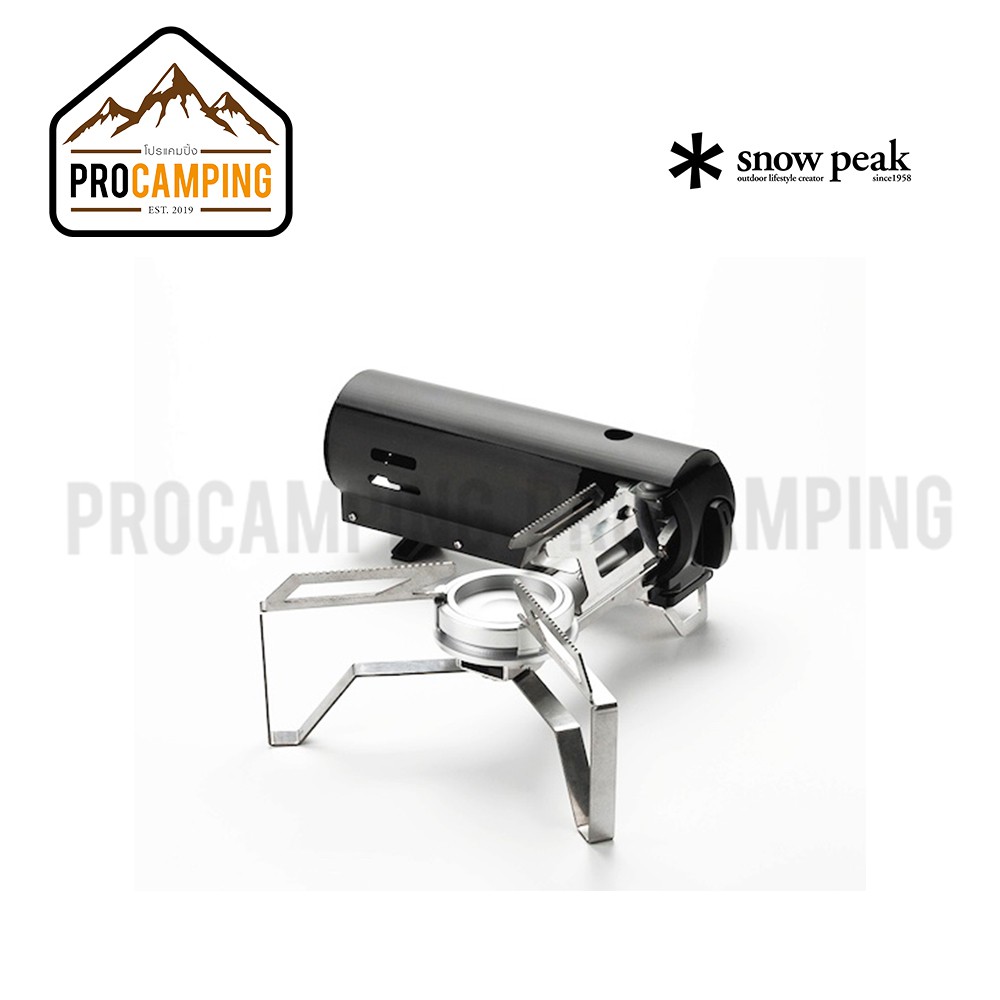 Buy Snow Peak - Home & Camp Burner GS-600BK-US - Conçu au Japon, léger et compac