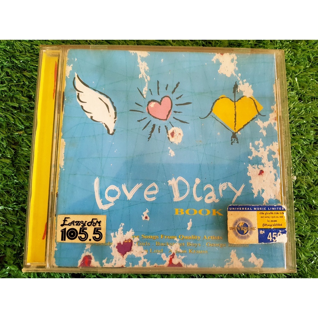 cd-แผ่นเพลงสากล-love-diary-book-ii-ปกราคา-450-บาท