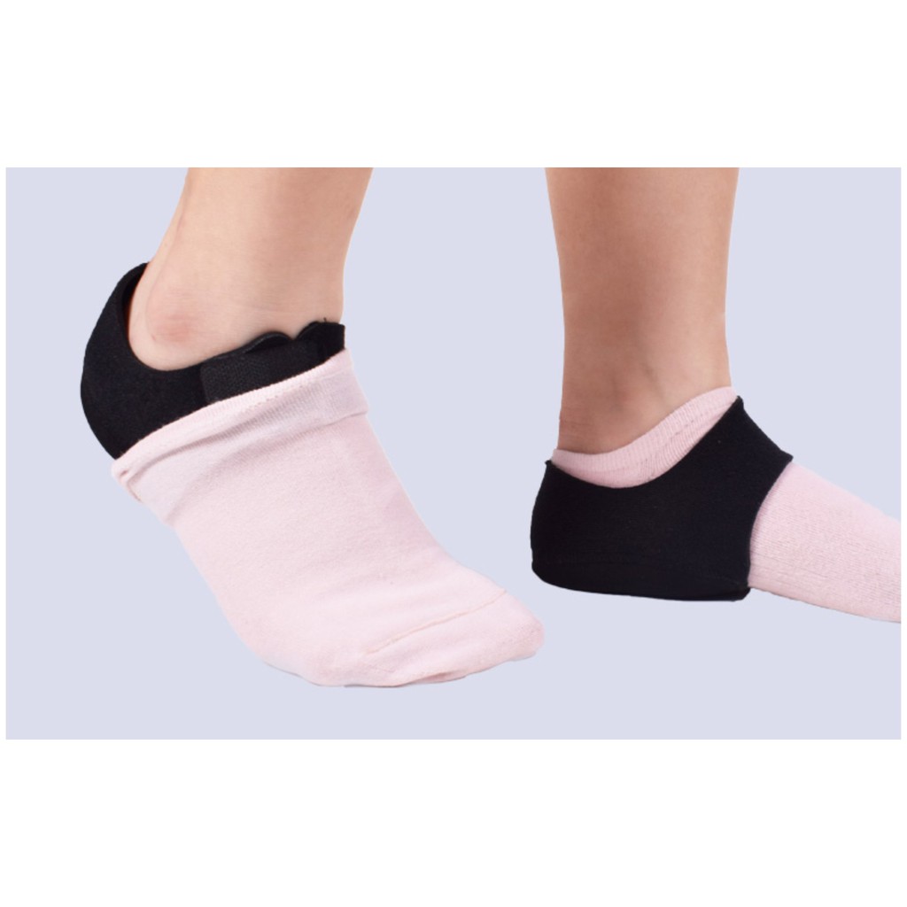 ผ้ารองส้นเท้าเสริมเจลลดการกระแทก-ankle-support-heel-gel