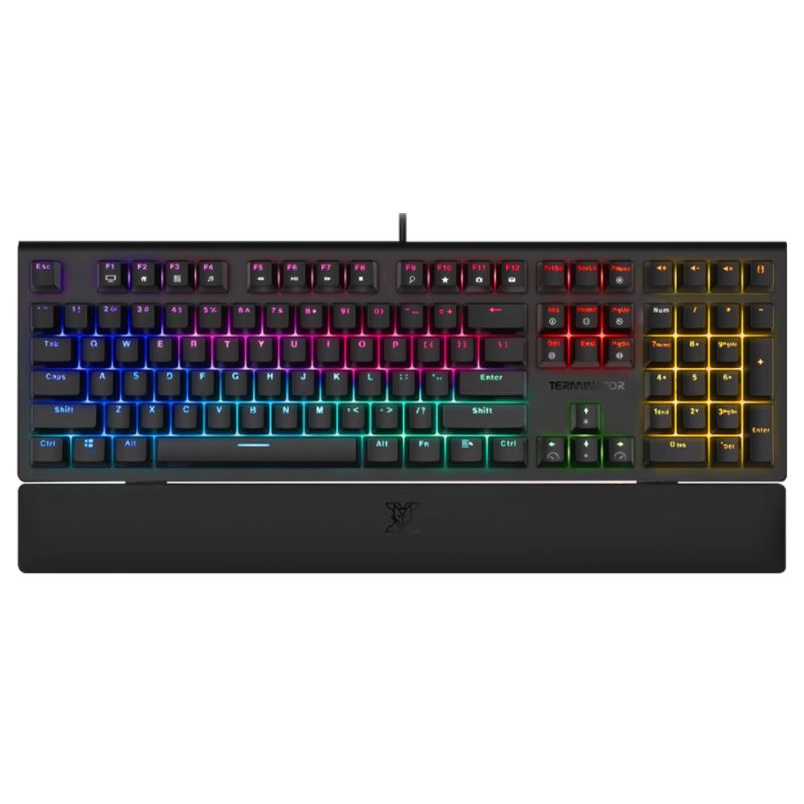 KEYBOARD (คีย์บอร์ด) NUBWO X30 TERMINATOR (OUTEMU RED SWITCH) (RGB LED ...