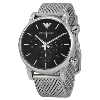 Emporio Armani Mens AR1811 Classic Analog Display Analog QuartzSilver-Tone