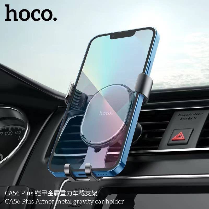 ราคาและรีวิวHoco CA56 Plus Metal Car Holder ที่จับมือถือ ที่ยึดโทรศัพท์ในรถยนต์ ที่วางมือถือติดช่องแอร์ จับและคลายมือถืออัตโนมัติ