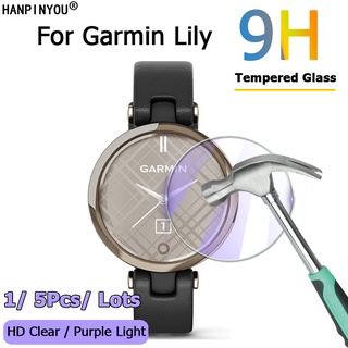 สินค้า ฟิล์มกระจกนิรภัยกันรอยหน้าจอ 2.5D สําหรับ Garmin Lily Enduro