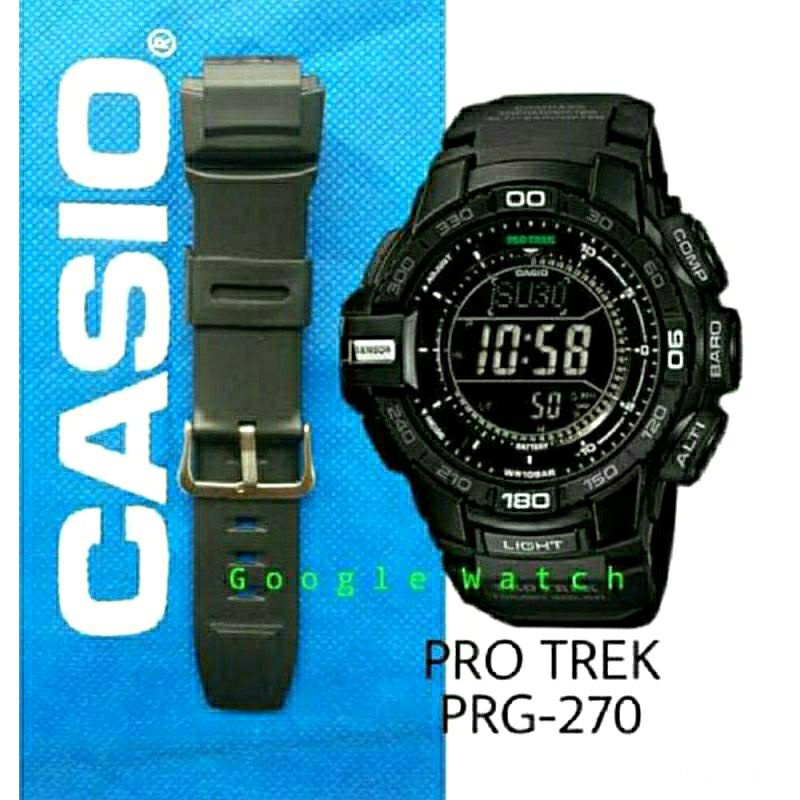 hitam-casio-protrek-prg-270-prg270-สายนาฬิกาข้อมือ-casio-protrek-prg-270-สีดํา