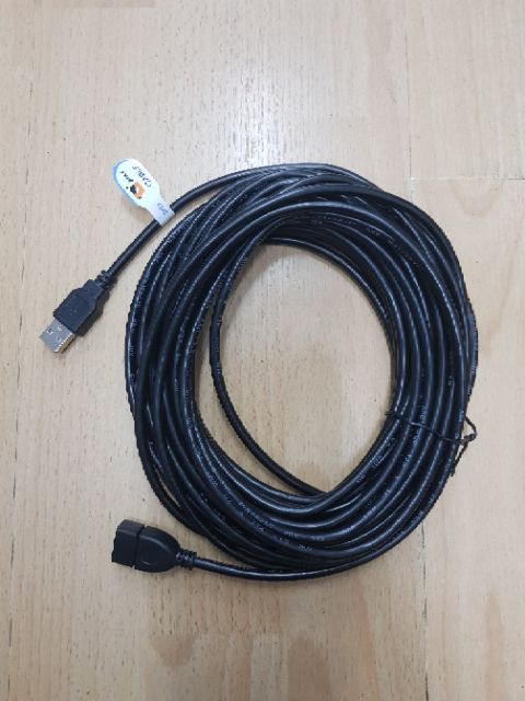 ภาพหน้าปกสินค้าสาย USB2.0 Extender ต่อยาว 10 เมตรสีดำ/ของเเท้งานดีราคาพิเศษ จากร้าน kriwit007 บน Shopee