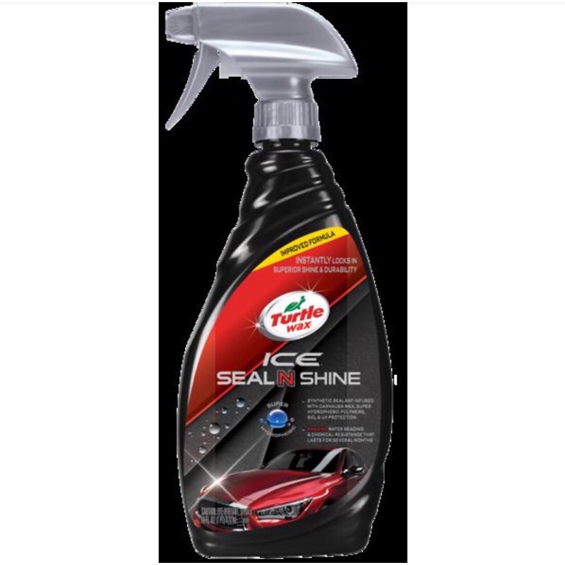 Turtle Wax Hybrid Sealant Spray Wax – Hydrofobe Afdichting Met Carnaubawas – 500 Ml – Voor Nat Of Droog Gebruik