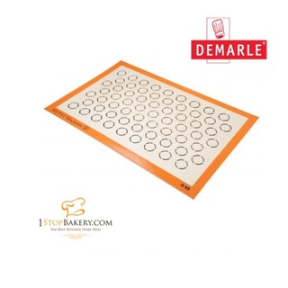 DEMARLE SILPAT MACAROONS 60X40 CM. PASTRY MAT (H30) SP58538565 / แผ่นซิลิโคนรองอบ