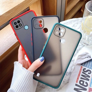 เคสกันกระแทก เคสมือถือ Case Realme C25Y ขอบนิ่มหลังแข็ง เคสกันรอยกล้อง ขอบสีผิวด้าน ส่งจากไทย