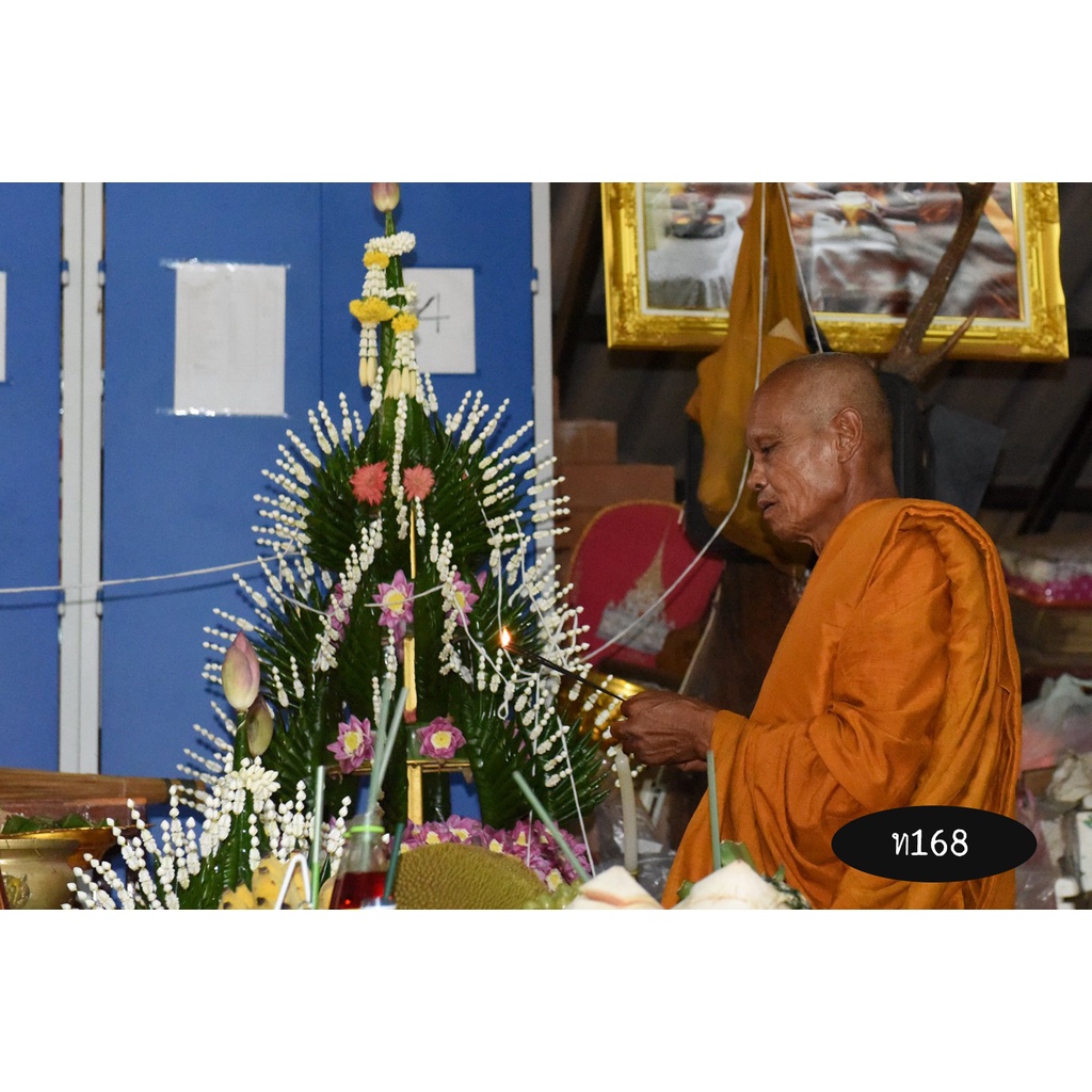 หลวงปู่หนุน-สุวิชโย-วัดพุทธโมกพลาราม-เหรียญหนุนดวงมนต์จินดา-เนื้ออัลปาก้าหน้ากากทองทิพย์