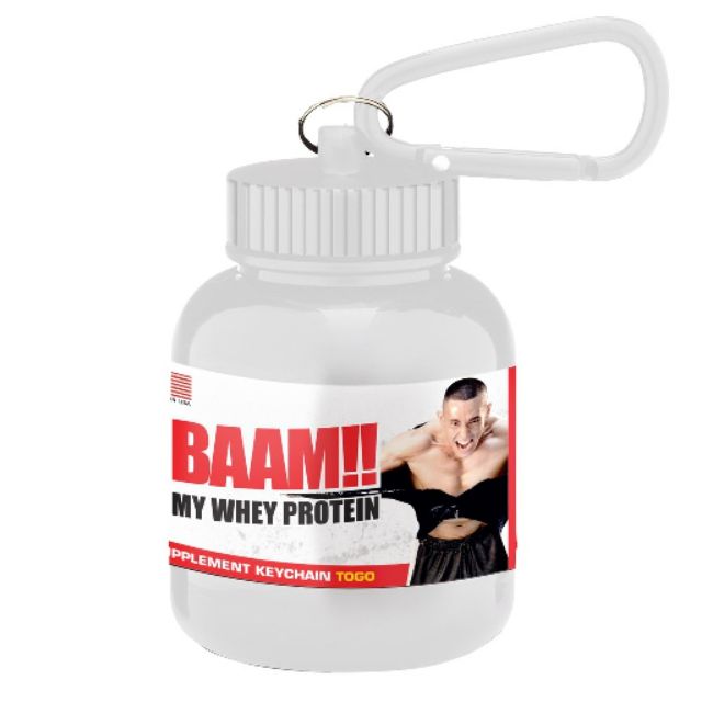 FITWHEY WHEY TO GO SUPPLEMENT KEYCHAIN กระปุกเวย์พกพา | Shopee Thailand