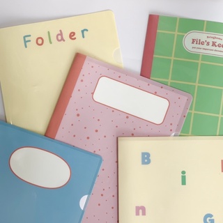 Bringhome Plastic Folder แฟ้มพลาสติกใส่เอกสาร