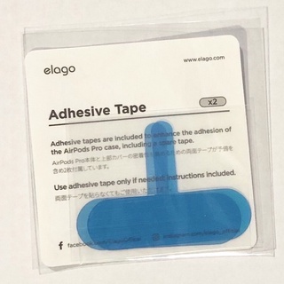 elago Sticker for AirPods Pro &amp; Gen3 สติกเกอร์สำหรับยึดฝาเคสและตัวเครื่อง ช่วยไม่ให้หลุดง่าย (1ชุดมี 2 ชิ้น)