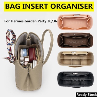 ภาพหน้าปกสินค้า【นุ่มและเบา】ที่จัดระเบียบกระเป๋า  Her mes  Garden party ที่จัดกระเป๋า  bag in bag ที่จัดทรง bag organizer bag insert ที่เกี่ยวข้อง