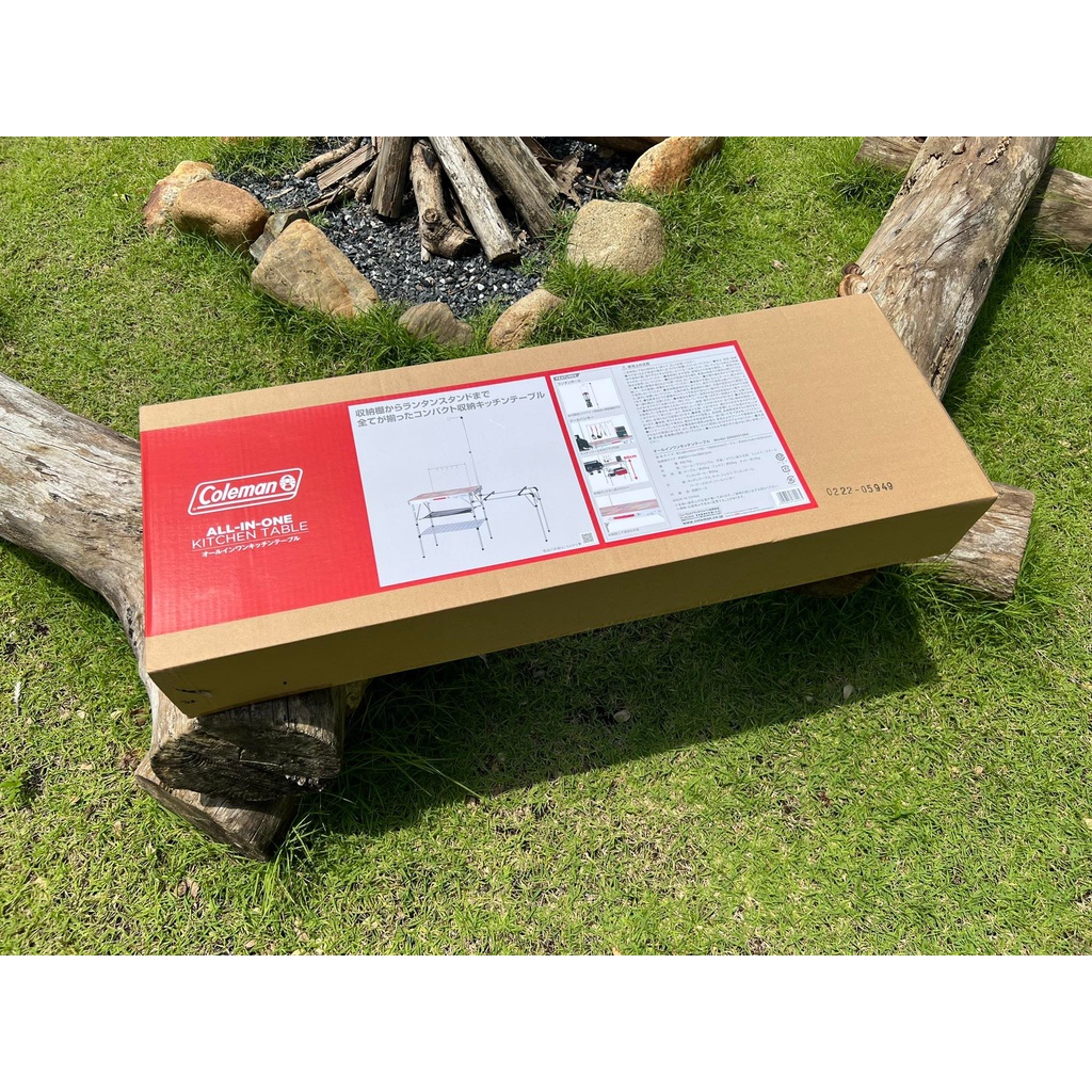 ชุดโต๊ะทำครัวแคมป์ปิ้ง coleman all in 1 kitchen table | Shopee