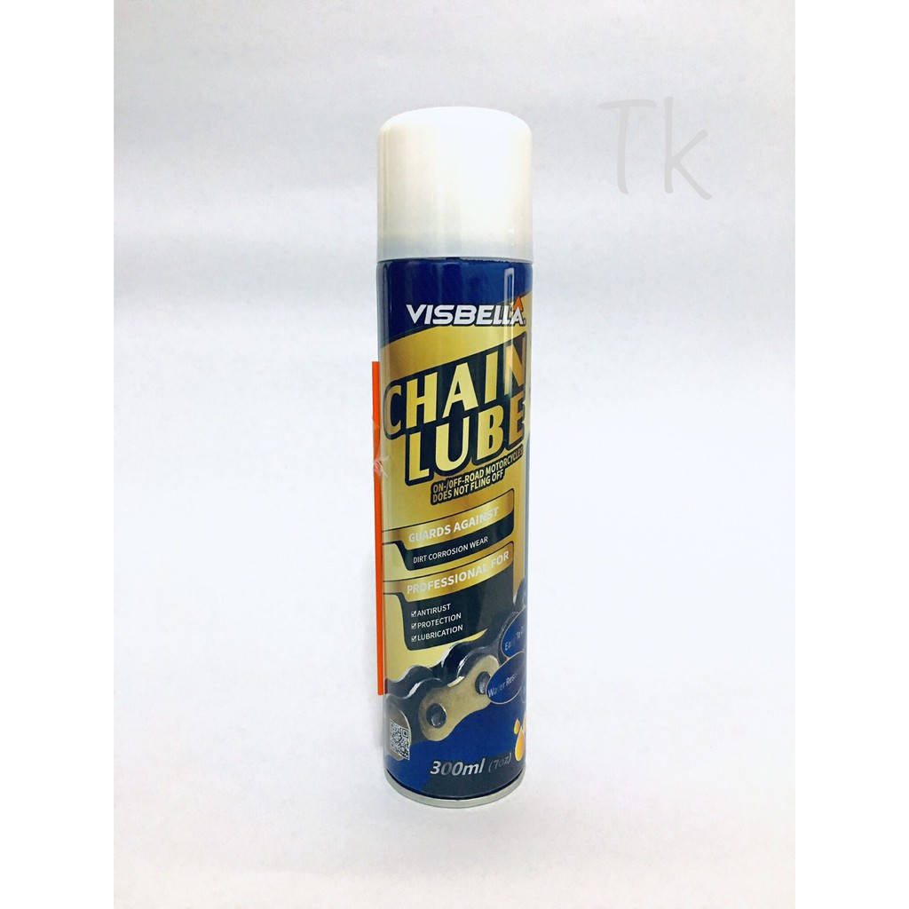 สเปรย์หล่อลื่นโซ่ Visbella Chain Lube สำหรับโซ่รถจักรยานยนต์ big bike