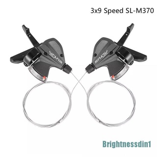 (Brightnessdin1) คันเกียร์ 9 ความเร็ว สําหรับ Mtb Altus Shimano Sl-M370 3X9