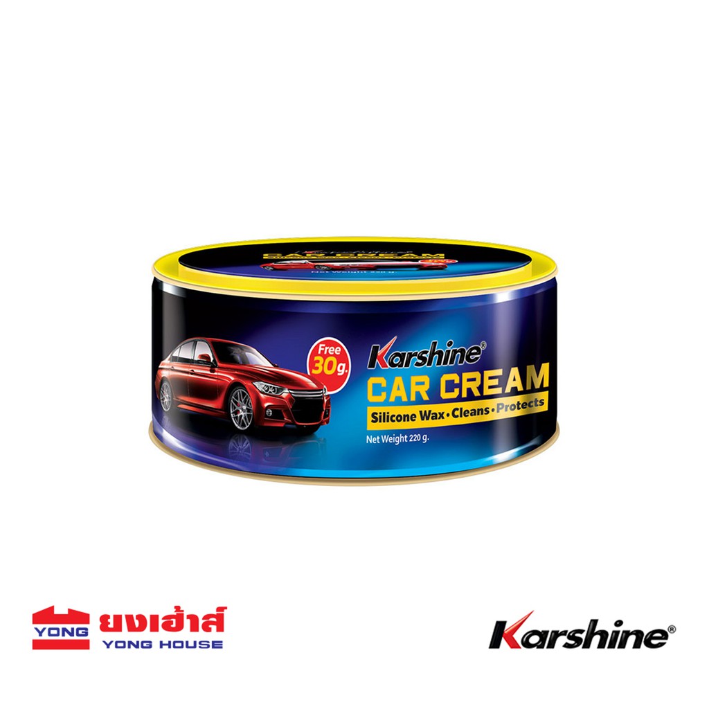 Karshine รุ่น Car Cream ครีมขจัดคราบ ครีมเคลือบเงา เคลือบสีรถ พร้อม ...