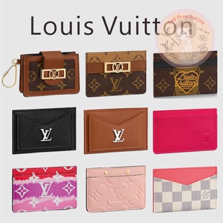 Shopee ลดกระหน่ำ 🔥ของแท้ 100% 🎁Louis Vuitton Brand New LOCKME Card Holder