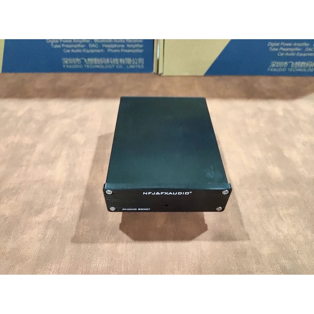 ภาพหน้าปกสินค้าสินค้าล็อตใหม่ FX-AUDIO BOX01 Pre Phono MM จากร้าน power_connex บน Shopee