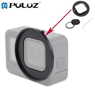 ภาพหน้าปกสินค้าPULUZ Gopro 11 10 9 ขนาด 52mm UV Lens Filter + Adapter Ring for GoPro HERO 9 10 11 Black ซึ่งคุณอาจชอบราคาและรีวิวของสินค้านี้