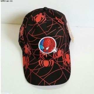 หมวกแก๊ป สไปเดอร์แมน Spiderman ด้านหลังปรับได้อีก (เด็กโต )