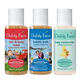 ชายด์ ฟาร์ม ชุดเดินทาง 50 มล. X 3  (Childs Farm Travel set 50ml. x 3)