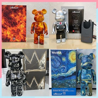 1/2: Bearbrick 400% 1:1 ฟิกเกอร์แฟชั่นคุณภาพสูง