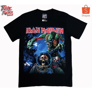 เสื้อยืดผ้าฝ้ายพรีเมี่ยม เสื้อวง Iron Maiden MS -30 เสื้อวงดนตรี เสื้อวงร็อค เสื้อนักร้อง