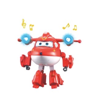 Super Wings หุ่นยนต์ของเล่น Supercharge Light&amp;Sounds- Jett