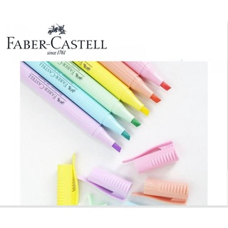 ปากกาเน้นข้อความ Faber-Castell Slim Pastel ( มี 5 สีให้เลือก ) ราคา / 1 ด้าม