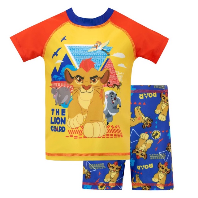 พร้อมส่ง-ชุดว่ายน้ำสำหรับเด็ก-character-uk-character-uk-the-lion-guard-swim-set